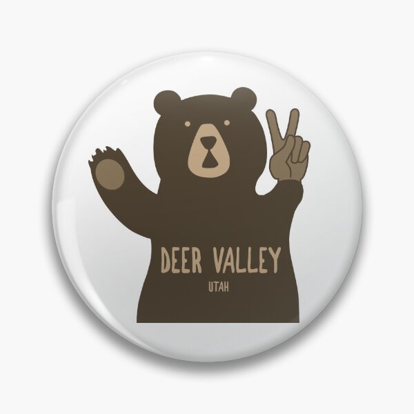 Item preview, Deer Valley Utah Peace Bear designed and sold by Esskay Designs.