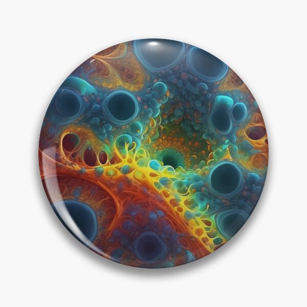 Item preview, Fractal Bacteria in a Surreal Reality. designed and sold by nyathiwa.