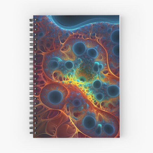 Item preview, Fractal Bacteria in a Surreal Reality. designed and sold by nyathiwa.