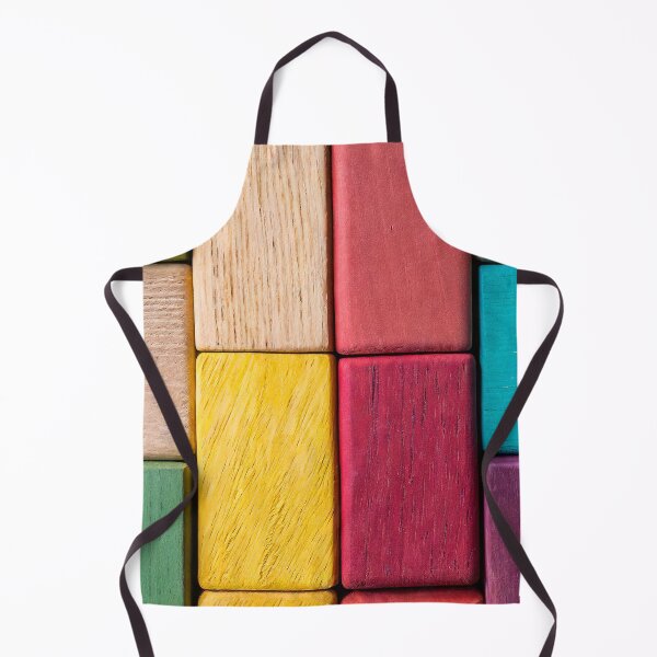 Item preview, Colorful background of multi colored wooden blocks designed and sold by Giuseppe Cammino.