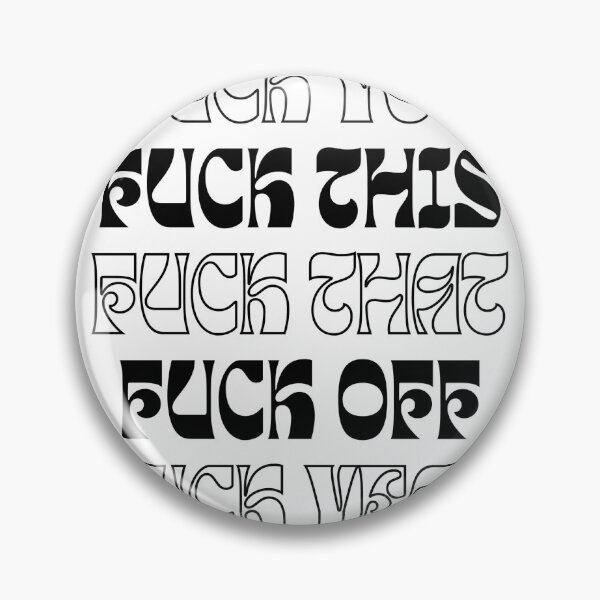 Item preview, Fuck you. Fuck This. Fuck That. Fuck Off. Fuck Yeah. Retro Typography designed and sold by Kozachka.