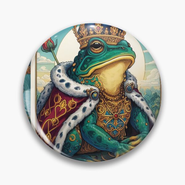 Item preview, king frog designed and sold by Greydate.