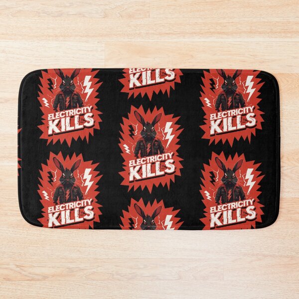 Item preview, Electricity kills. Stay safe. Warning. Danger designed and sold by BRUNTadventures.