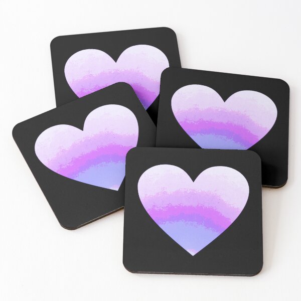 Item preview, Distressed pastel rainbow loveheart designed and sold by FlossOrFi.