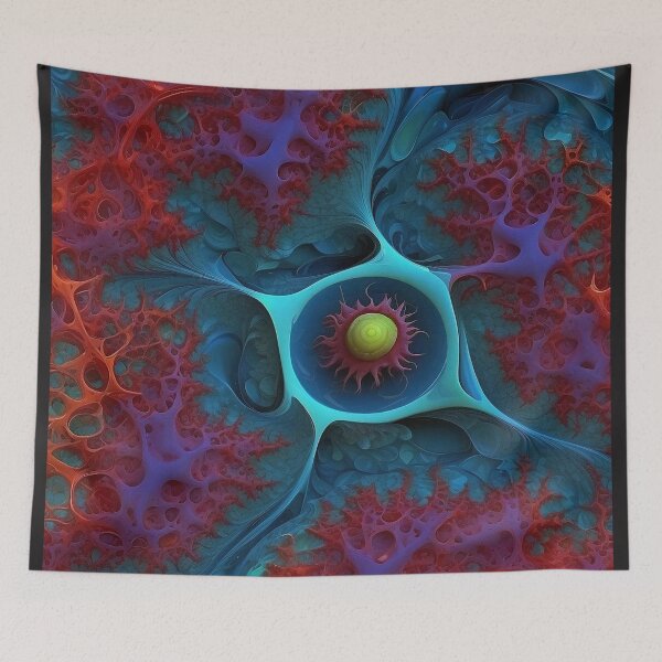 Item preview, Fractal Human Cell in a Surreal Reality. designed and sold by nyathiwa.