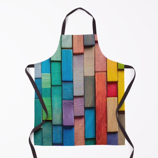 Item preview, Colorful background of multi colored wooden blocks designed and sold by Giuseppe Cammino.