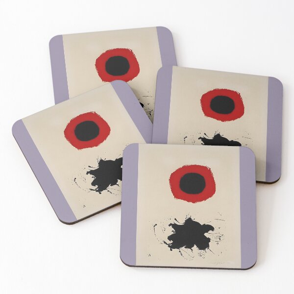Item preview, White Ground-Red Halo Adolph Gottlieb designed and sold by special-artist.