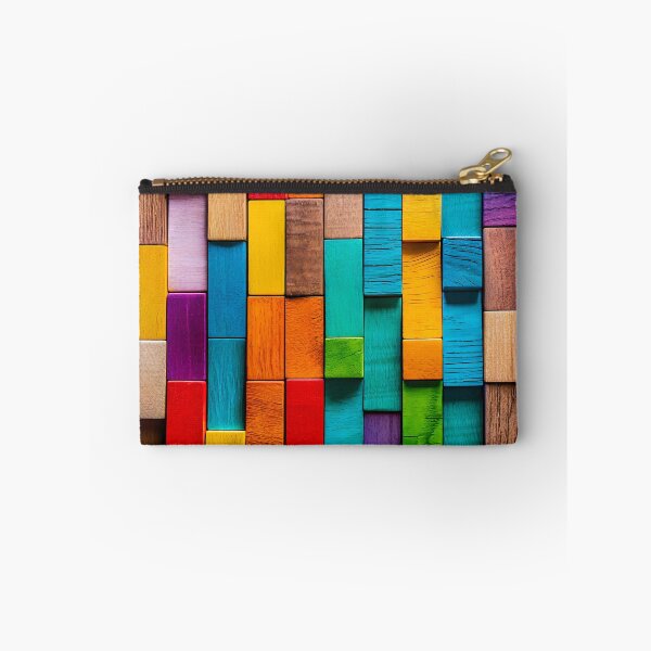 Item preview, Colorful background of multi colored wooden blocks designed and sold by Giuseppe Cammino.