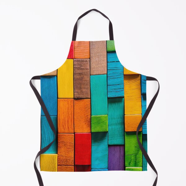 Item preview, Colorful background of multi colored wooden blocks designed and sold by Giuseppe Cammino.