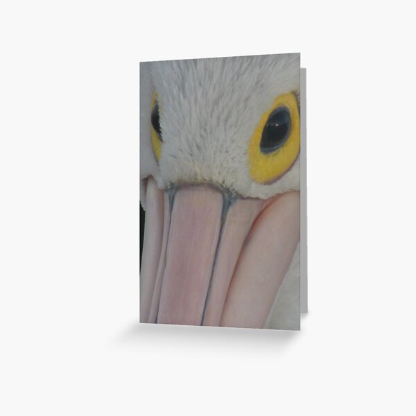 up close and personal Greeting Card