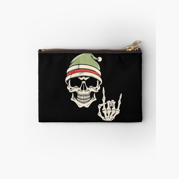 Item preview, Skeleton Santa Hat Rock And Roll Hand Cool Christmas Gifts designed and sold by SlocifieShop.