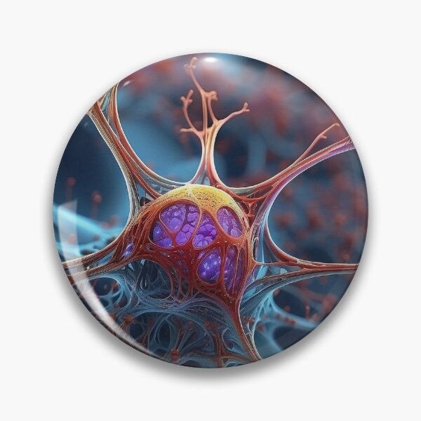 Item preview, Fractal Nerve Cell in a Surreal Reality. designed and sold by nyathiwa.