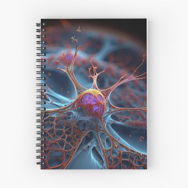 Item preview, Fractal Nerve Cell in a Surreal Reality. designed and sold by nyathiwa.