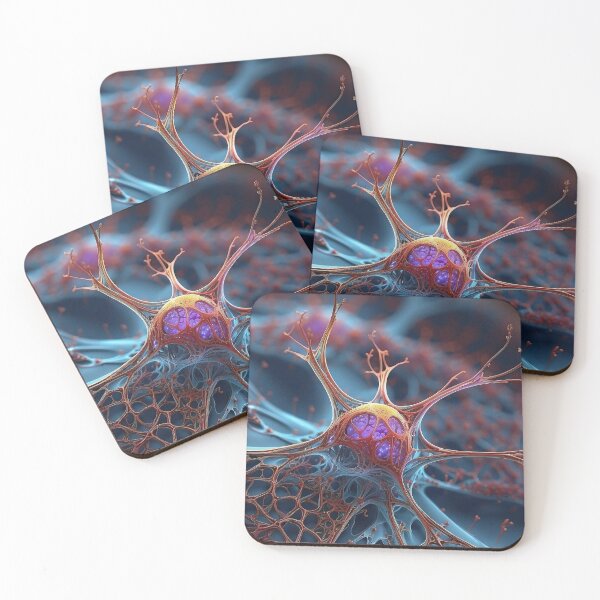 Item preview, Fractal Nerve Cell in a Surreal Reality. designed and sold by nyathiwa.
