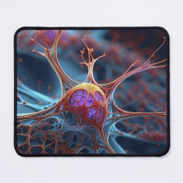 Item preview, Fractal Nerve Cell in a Surreal Reality. designed and sold by nyathiwa.