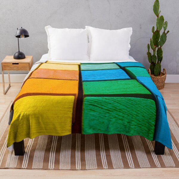 Item preview, Colorful background of multi colored wooden blocks designed and sold by Giuseppe Cammino.