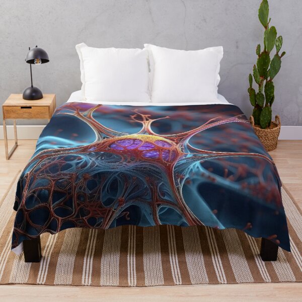 Item preview, Fractal Nerve Cell in a Surreal Reality. designed and sold by nyathiwa.