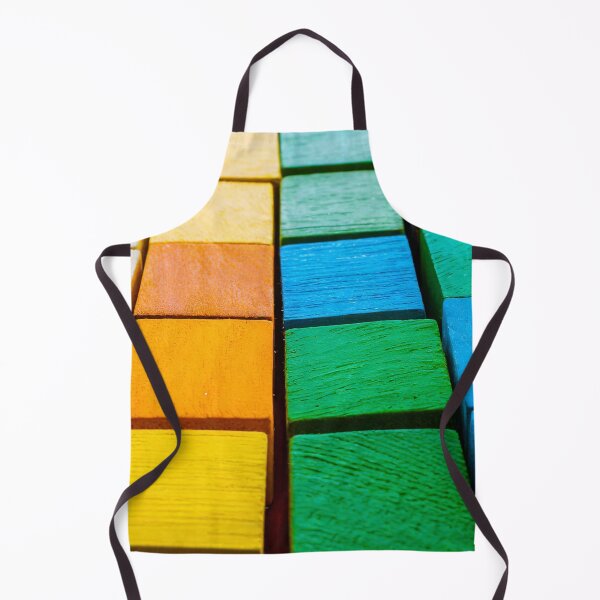 Item preview, Colorful background of multi colored wooden blocks designed and sold by Giuseppe Cammino.