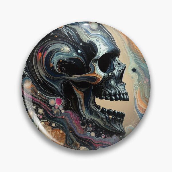 Item preview, colorful skull designed and sold by MahmodArt.