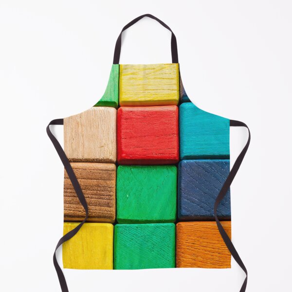 Item preview, Colorful background of multi colored wooden blocks designed and sold by Giuseppe Cammino.