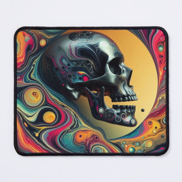 Item preview, colorful skull designed and sold by MahmodArt.