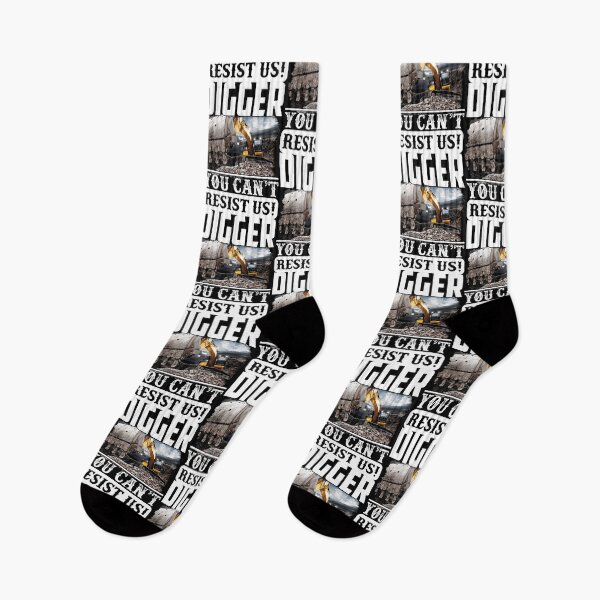 Item preview, DIGGER YOU CAN'T RESIST US / Digger / Mining designed and sold by Tee Hub.