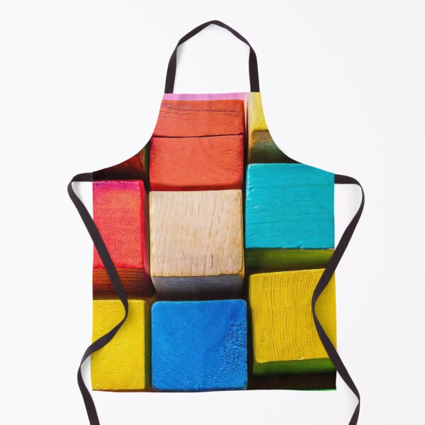 Item preview, Colorful background of multi colored wooden blocks designed and sold by Giuseppe Cammino.