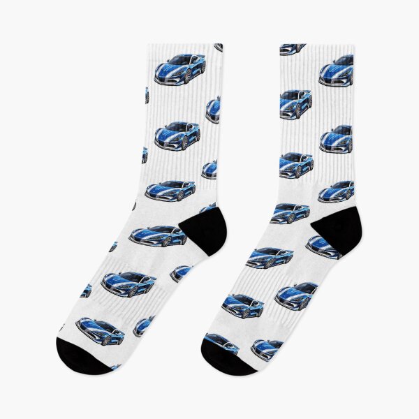 Item preview, Impressive Blue McLaren with White Stripes: The essence of elegance and speed! designed and sold by Cr-AI-tive.