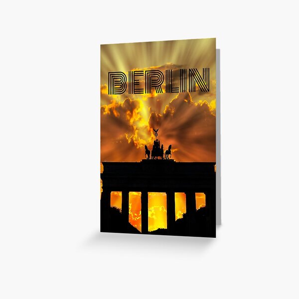 Artikel-Vorschau von Berlin, Brandenburger Tor, designt und verkauft von TravelWish.