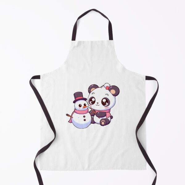 Item preview, Winter Panda: Creating a Snowman designed and sold by Targa-desing.