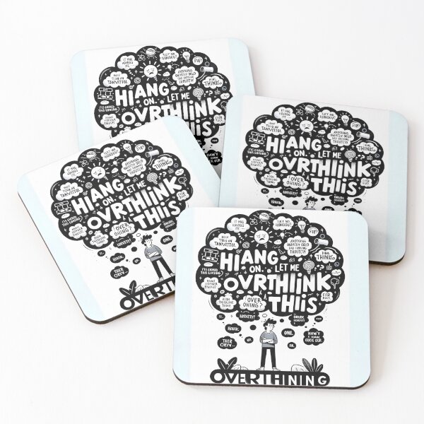 Item preview, "Thought Tangle: The Overthinking Mind" designed and sold by APARTAI EU.