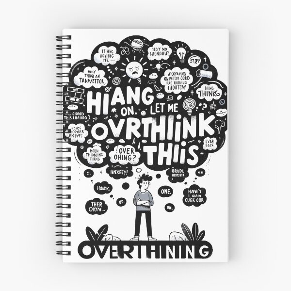 Item preview, "Thought Tangle: The Overthinking Mind" designed and sold by APARTAI EU.