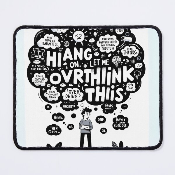 Item preview, "Thought Tangle: The Overthinking Mind" designed and sold by APARTAI EU.