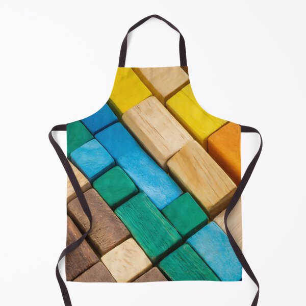 Item preview, Colorful background of multi colored wooden blocks designed and sold by Giuseppe Cammino.