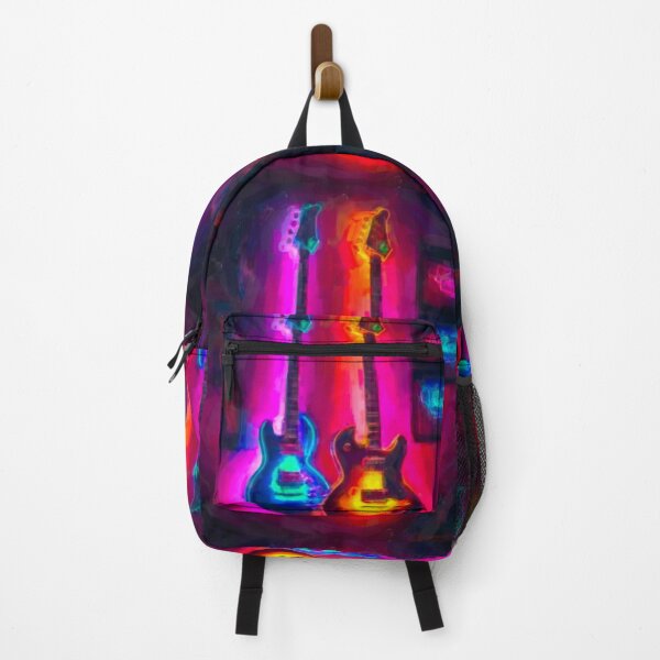 Item preview, Bluesy Rock guitars and neon designed and sold by FabFreakShop.