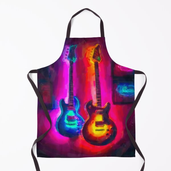 Item preview, Bluesy Rock guitars and neon designed and sold by FabFreakShop.