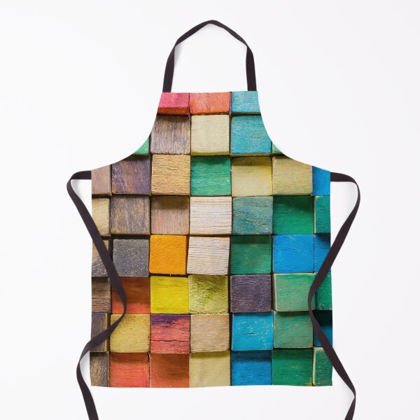 Item preview, Colorful background of multi colored wooden blocks designed and sold by Giuseppe Cammino.