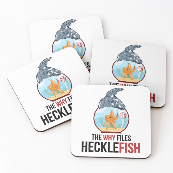Item preview, The Why Files WHITE_hecklefish3 designed and sold by adolfobusmente.