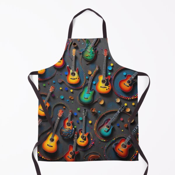 Item preview, Spiraling Colorful Guitars designed and sold by purplesensation.