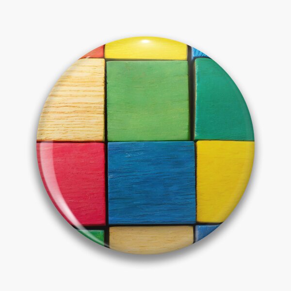 Item preview, Colorful background of multi colored wooden blocks designed and sold by Giuseppe Cammino.