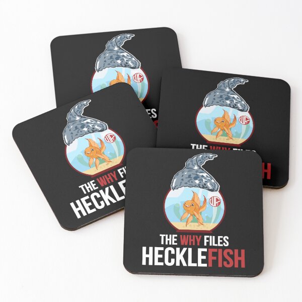 Item preview, The Why Files BLACK_hecklefish3 designed and sold by adolfobusmente.