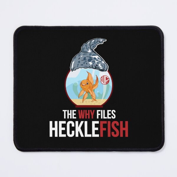 Item preview, The Why Files BLACK_hecklefish3 designed and sold by adolfobusmente.