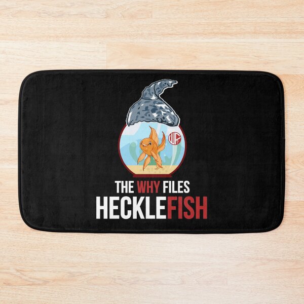 Item preview, The Why Files BLACK_hecklefish3 designed and sold by adolfobusmente.
