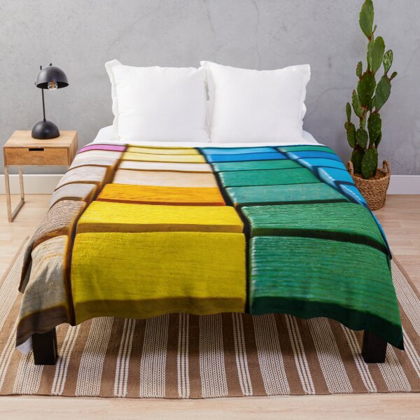 Item preview, Colorful background of multi colored wooden blocks designed and sold by Giuseppe Cammino.