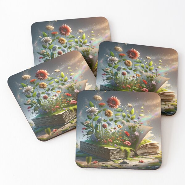 Item preview, "Literary Blossoms: Nature's Story" designed and sold by APARTAI EU.