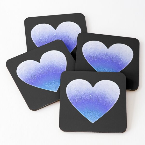 Item preview, Snowy blue  loveheart designed and sold by FlossOrFi.