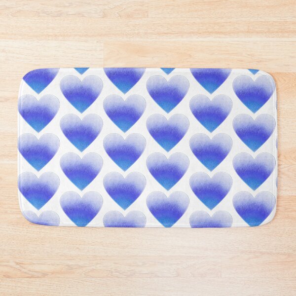 Item preview, Snowy blue  loveheart designed and sold by FlossOrFi.