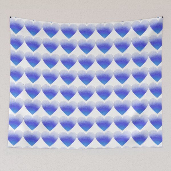 Item preview, Snowy blue  loveheart designed and sold by FlossOrFi.