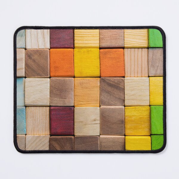 Item preview, Colorful background of multi colored wooden blocks designed and sold by Giuseppe Cammino.