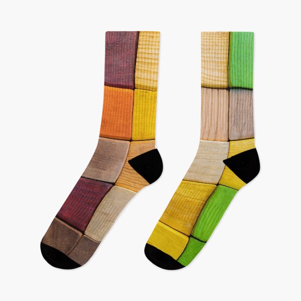 Item preview, Colorful background of multi colored wooden blocks designed and sold by Giuseppe Cammino.